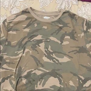 CAMO SHORT SLEEVE TSHIRT